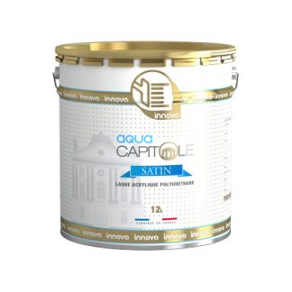 Peinture Innova Capitole Aqua Satin – laque satinée intérieure extérieure