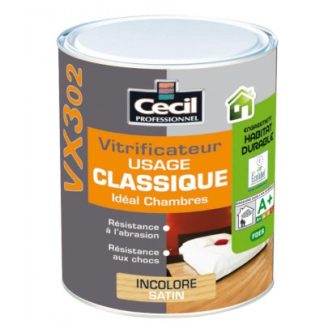 Vitrificateur CECIL idéal pour chambres.